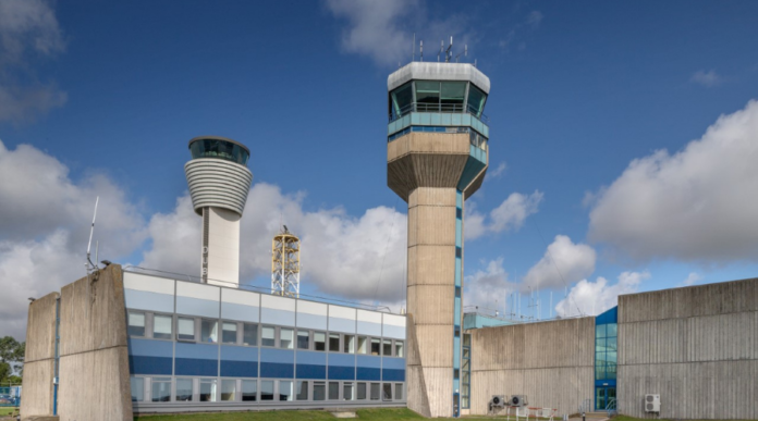 Dublin Airport air traffic control tower
