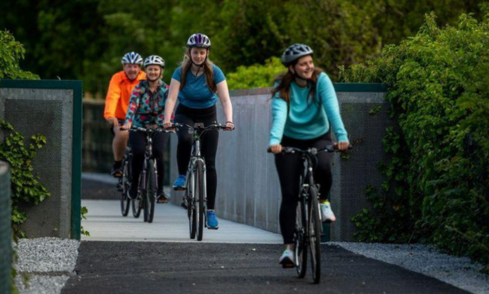 Limerick Greenway cycling route