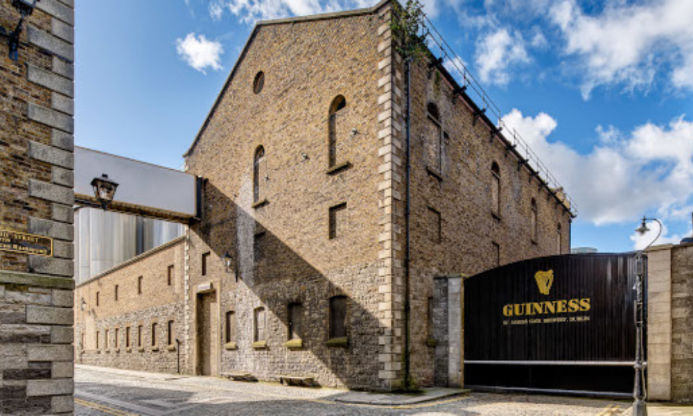 The facade of the Guinness Storehouse - it has also been a winner this year