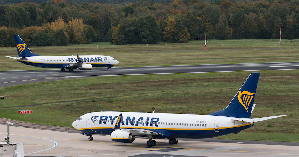 Ryanair Dublin Kerry route