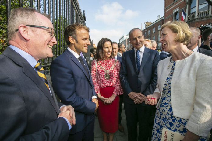 French President visit Ireland