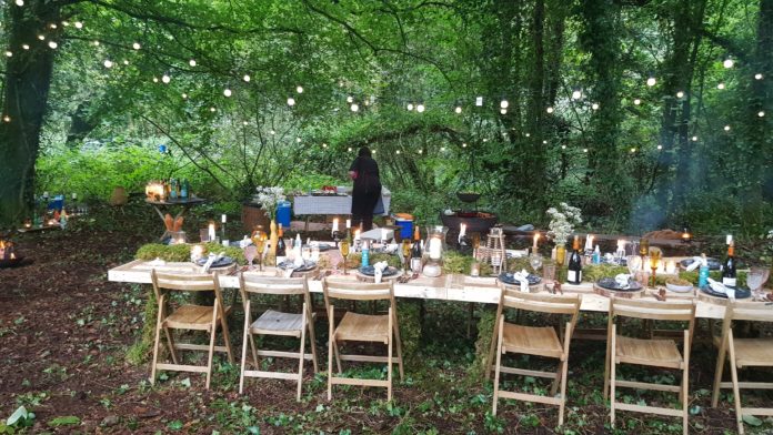 Fermanagh forest dining
