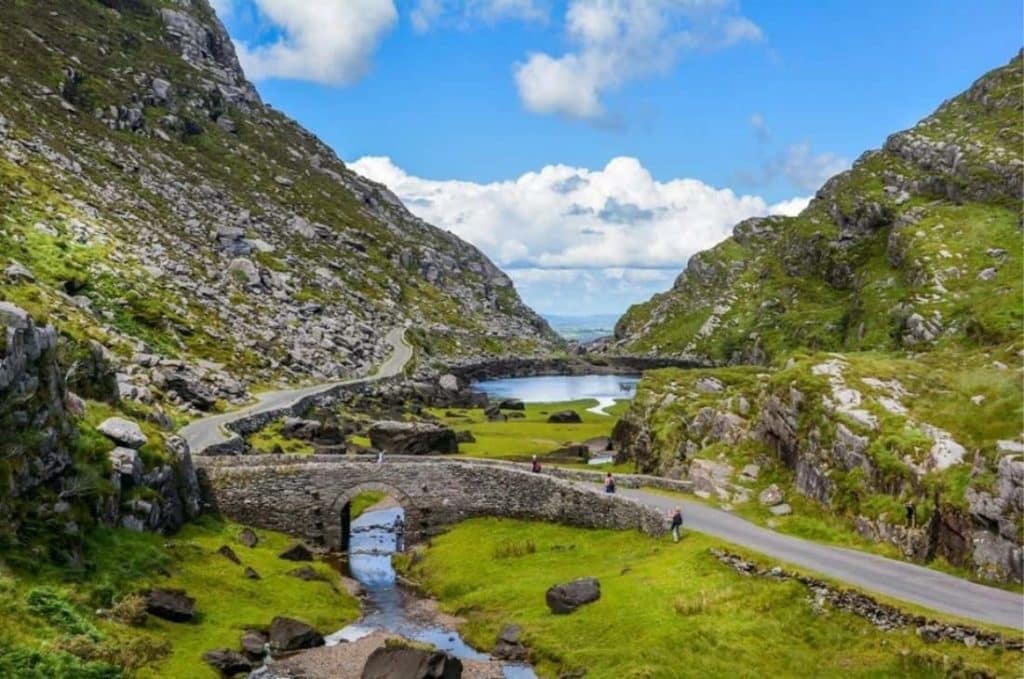 A winding route on the Ring of Kerry