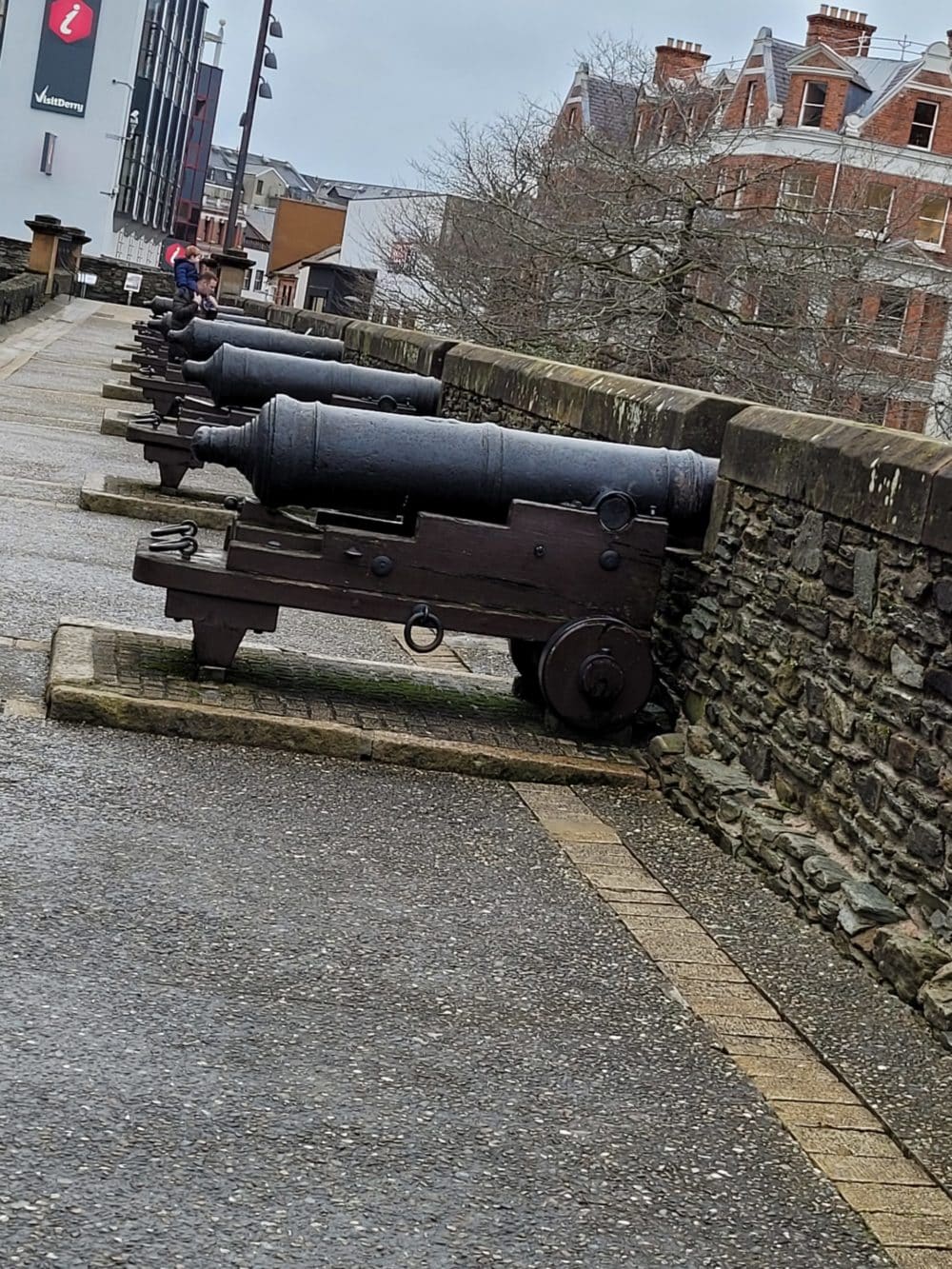 Walls of Derry Cannons