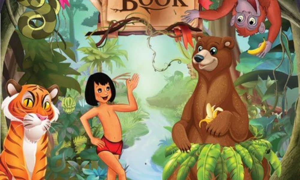 A poster of Jungle Book - which is adapted into a pantomime at the Gaiety Theatre
