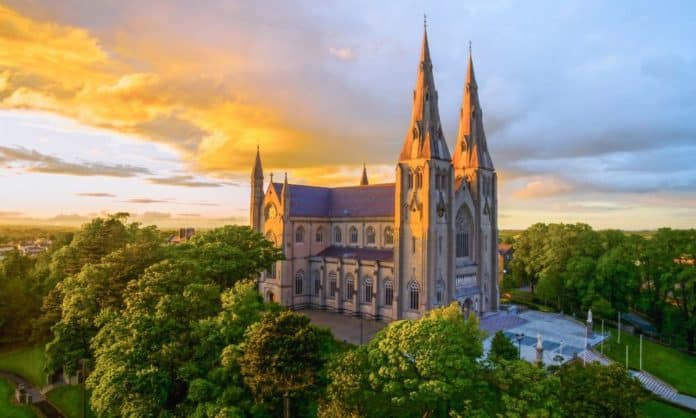 Cathedral in Armagh City, the home of St Patrick