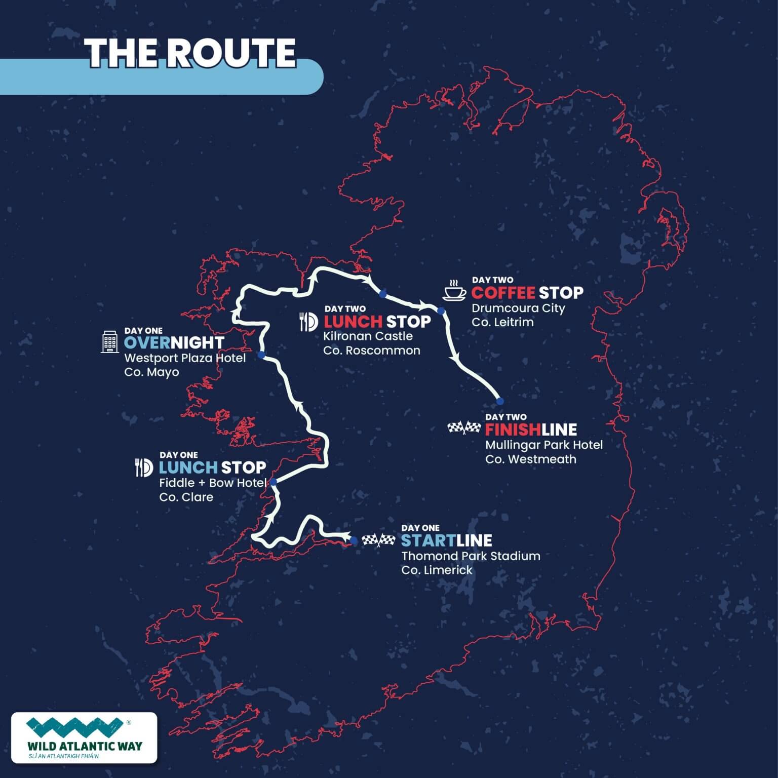 Retro Cannonball 2024 Full Route Announced Travel 2 Ireland